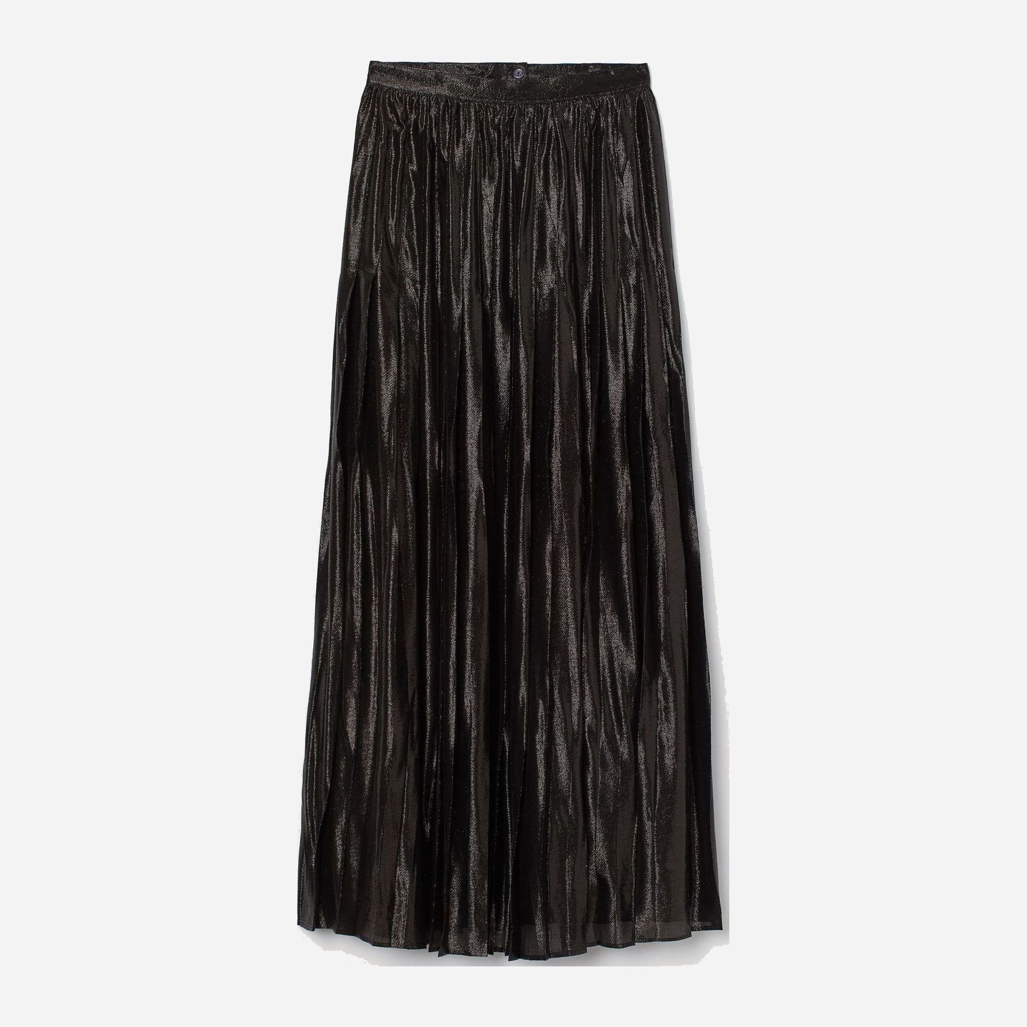 

Юбка H&M 1206-8400211 48 Черная блеск