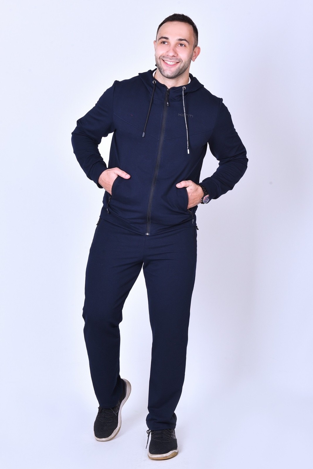 

Мужской спортивный костюм KENTI 20-012 Синий M