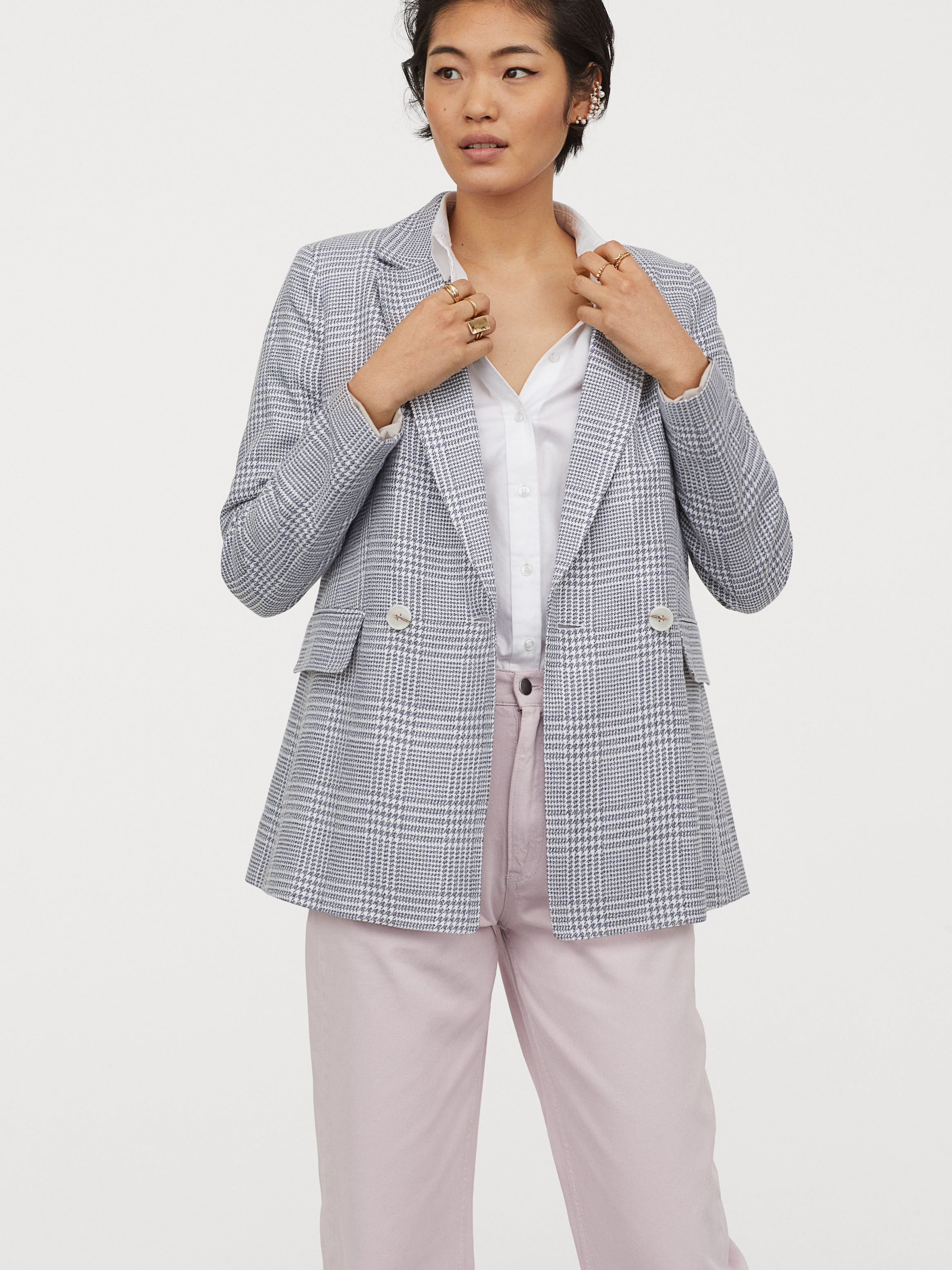

Пиджак H&M 06-0824490-003  Белый (СА2000001847824, Пиджак H&M 06-0824490-003 46 Белый (СА2000001847824)