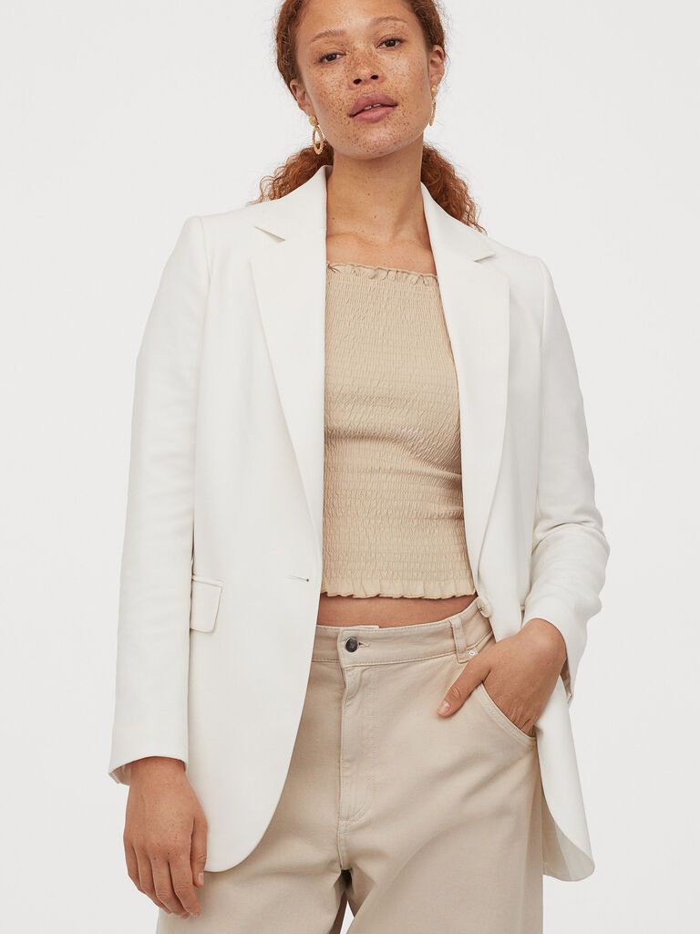 

Пиджак H&M 06-0854301-003 36 Белый (СА2000001847848)
