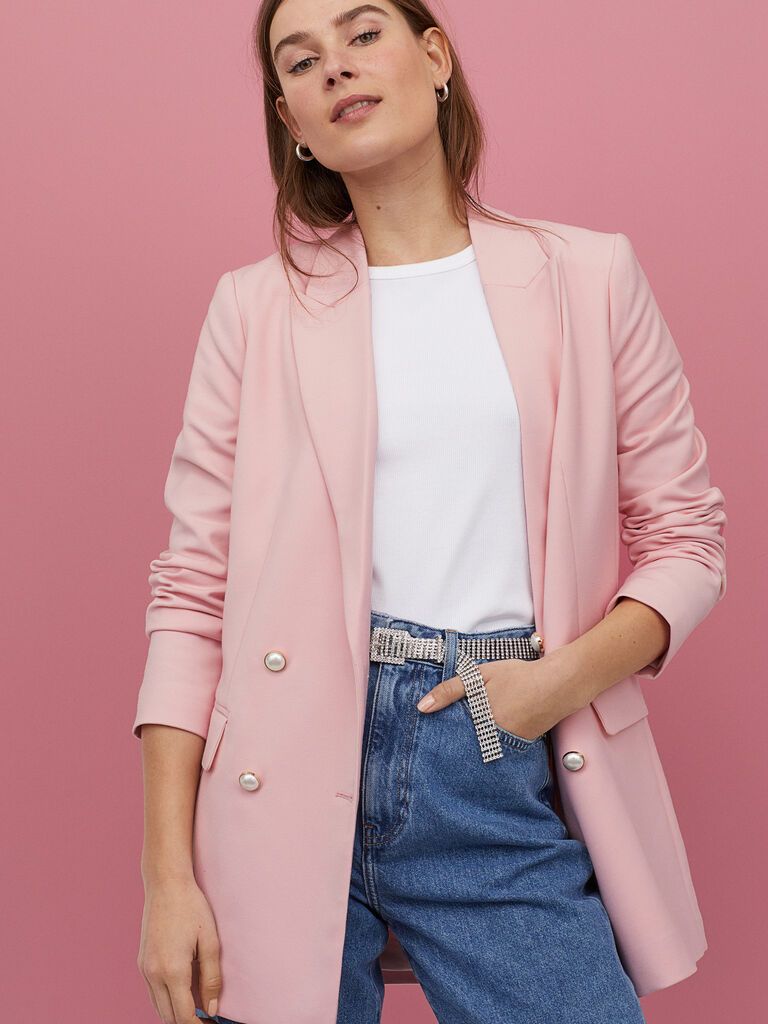 

Пиджак H&M 0832307-1 32 Розовый