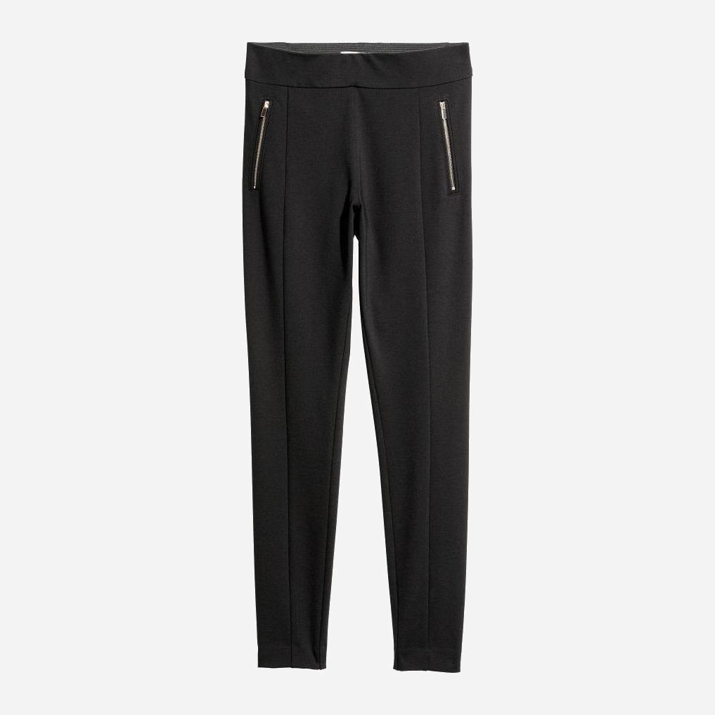 

Брюки H&M 0541810-6 38 Черные (СА2000001846728)