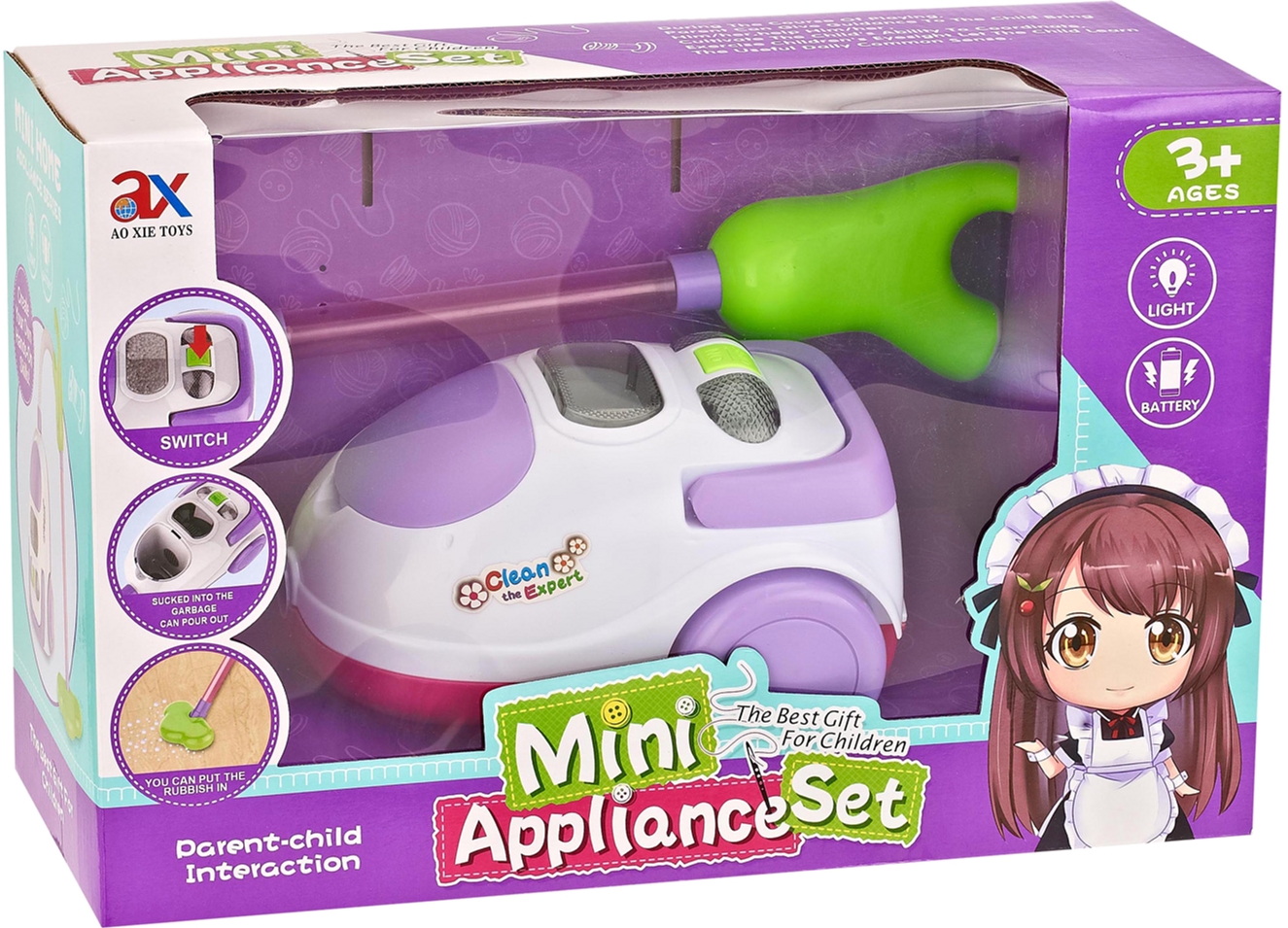

Пылесос игрушечный Ao Xie Toys (6910010069499)