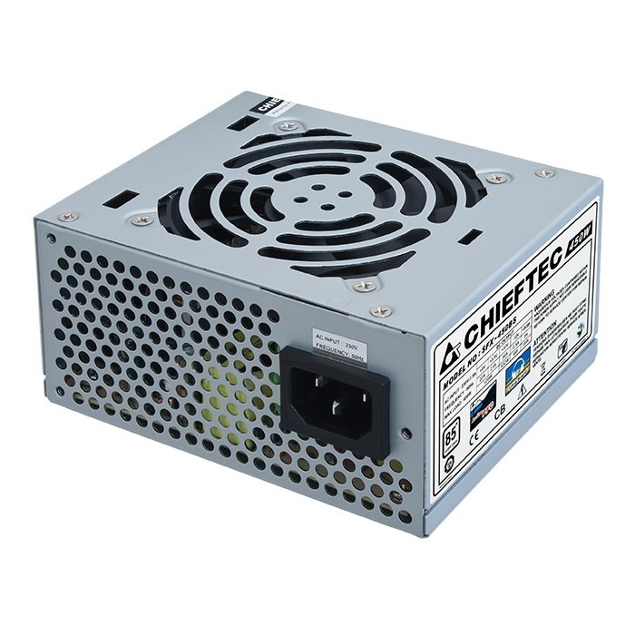 

Блок питания CHIEFTEC Smart SFX-450BS,8cm fan, a/PFC,24+4,2xPeripheral,1xFDD,4xSATA,1xPCIe,SFX
