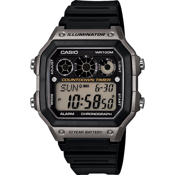 

Мужские часы Casio AE-1300WH-8AVCF Illuminator