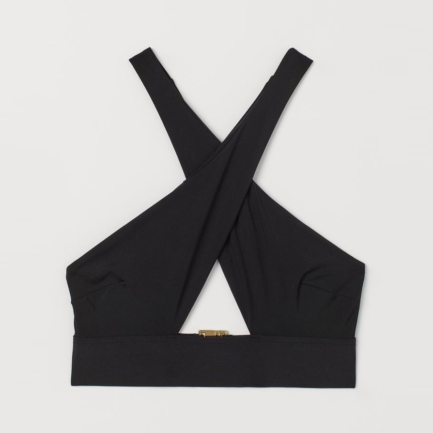 

Верхняя часть купальника H&M 0822946001 38 Черная