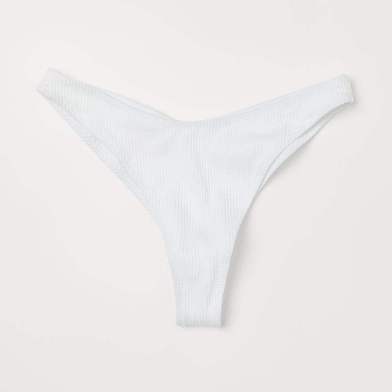 

Нижняя часть купальника H&M 0812364012  Белая, Нижняя часть купальника H&M 0812364012 44 Белая