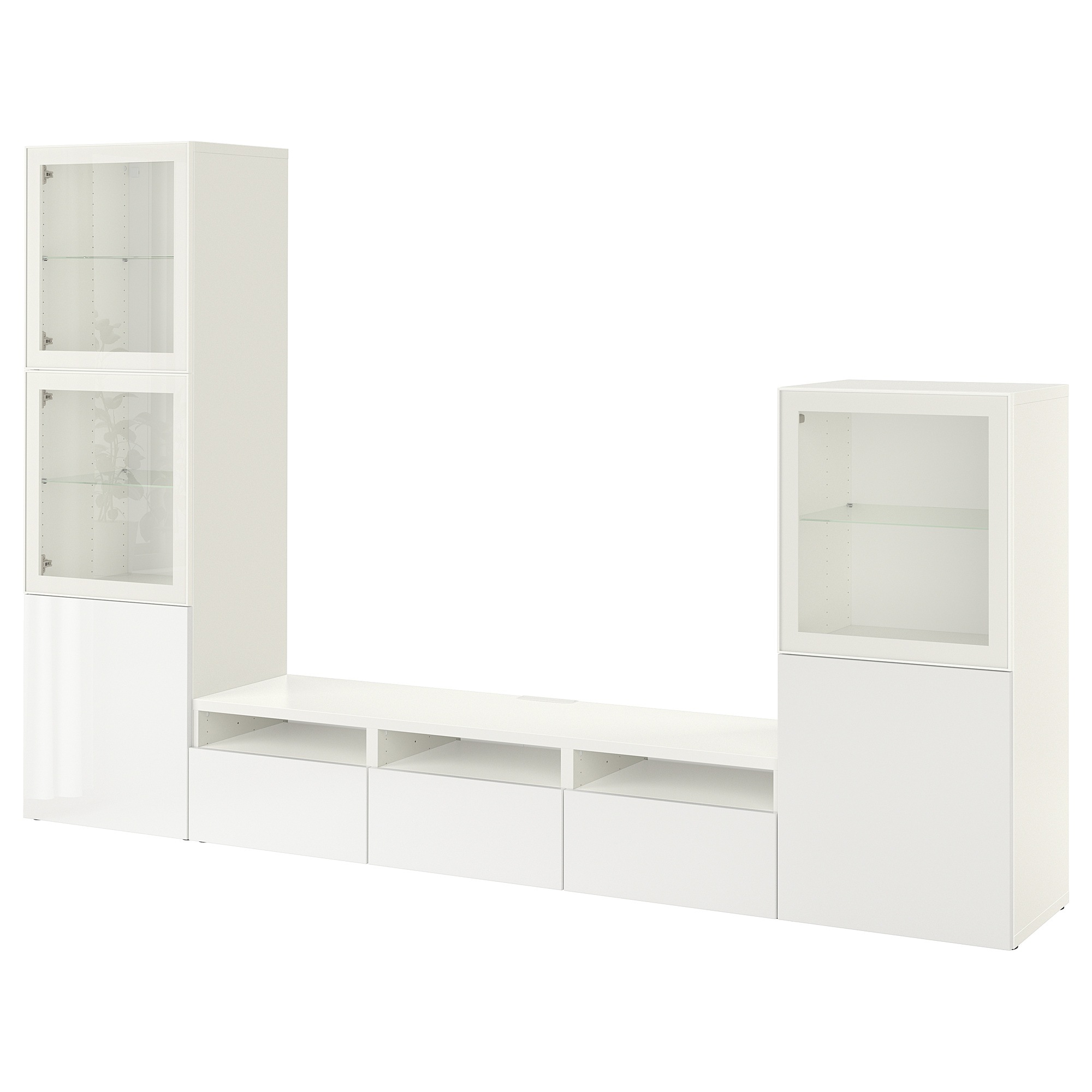 

Шкаф для ТВ IKEA БЕСТО белый 293.307.74