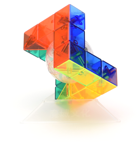 

Кубик 3×3 MoYu Geo Cube A (Мою Гео Куб А), прозорий, в блістері