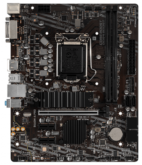 

Материнська плата MSI B460M-A Pro (s1200, Intel B460) mATX (6693111)
