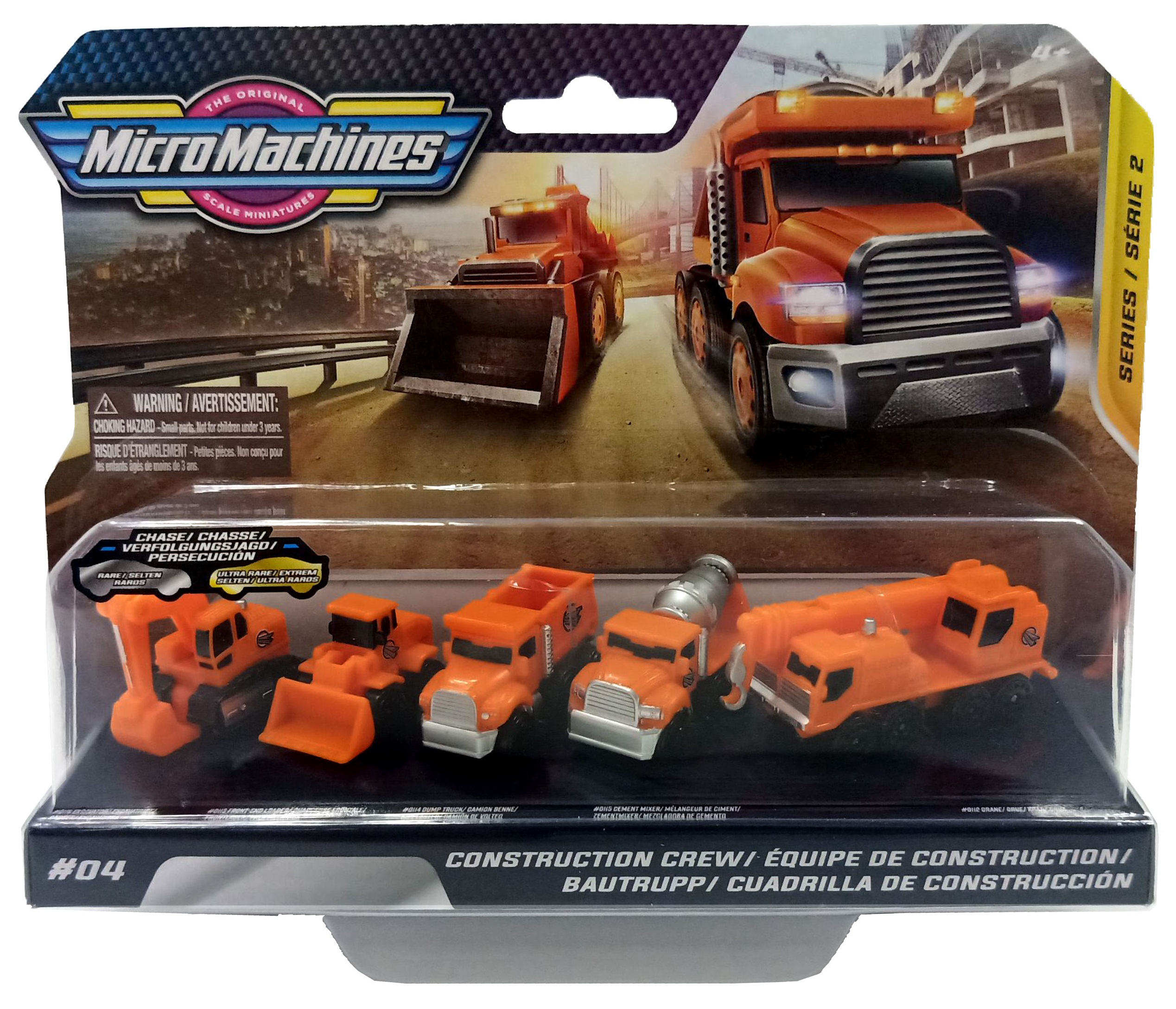 

Іграшковий набір Micro Machines Будівельна бригада (5 шт.) W2 (6626757)