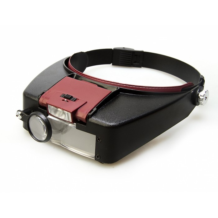 

Бинокуляр очки бинокулярные со светодиодной подсветкой Magnifier MG81007-A BLACK (1793)