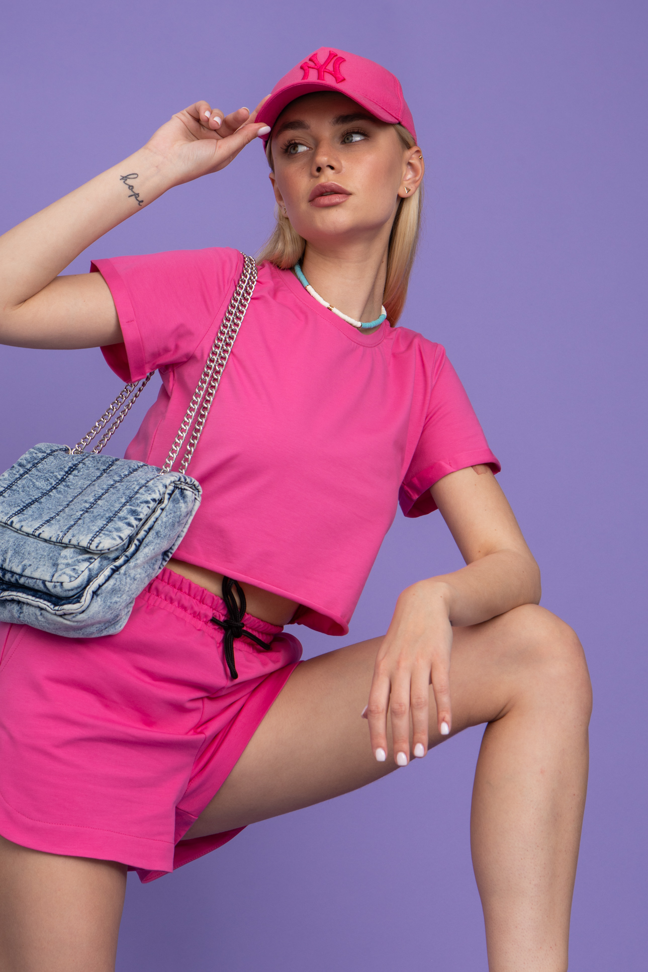 

Женская футболка Stimma Маренея 7507 S Розовый