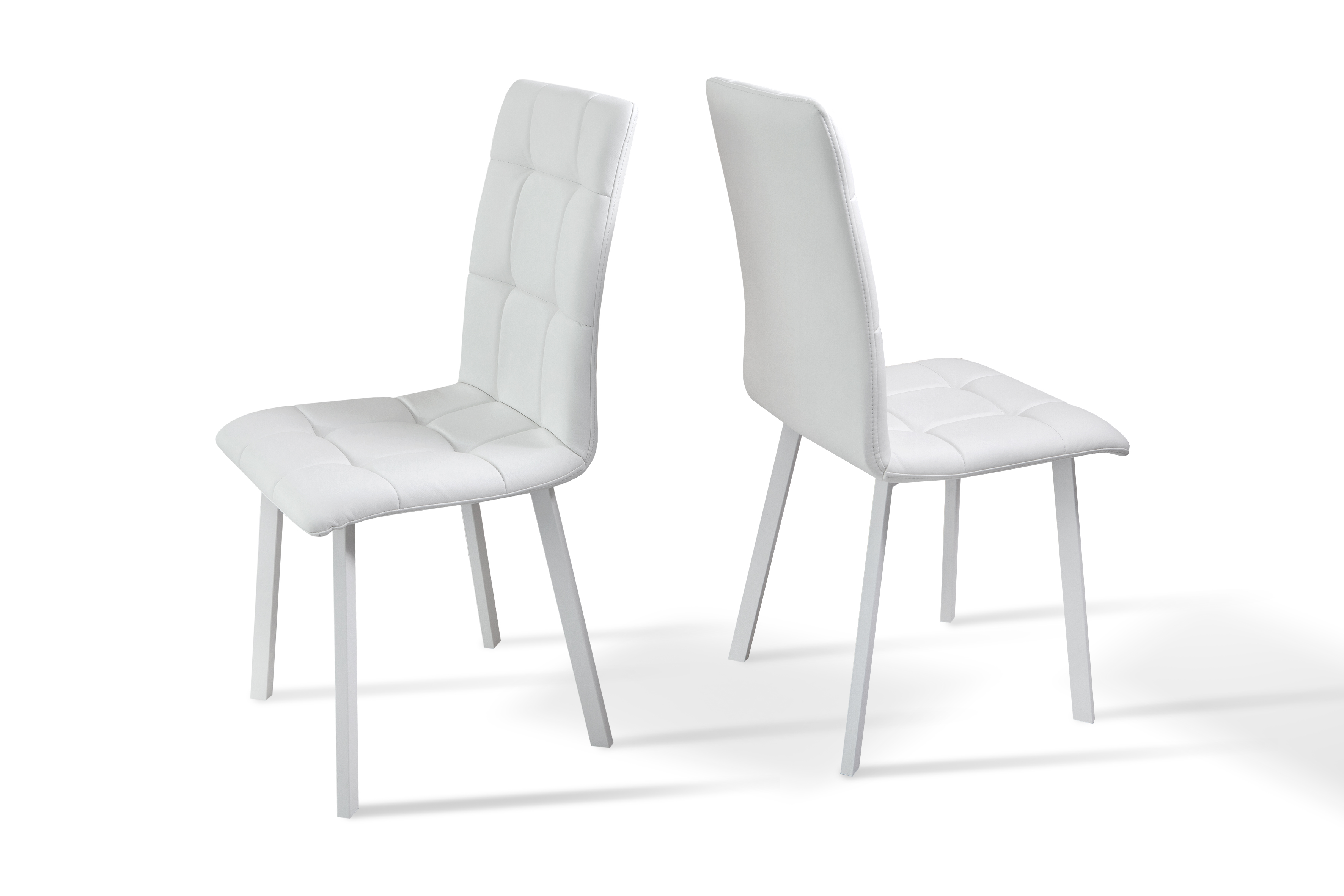 

Стул для кухни, кафе, бара Тринити металл белый/кожзам FLY2300 белый Микс Мебель комплект 2 шт.