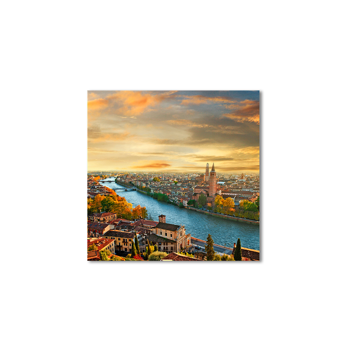 

Модульная картина Artel «Витраж иллюзий» 120x120 см