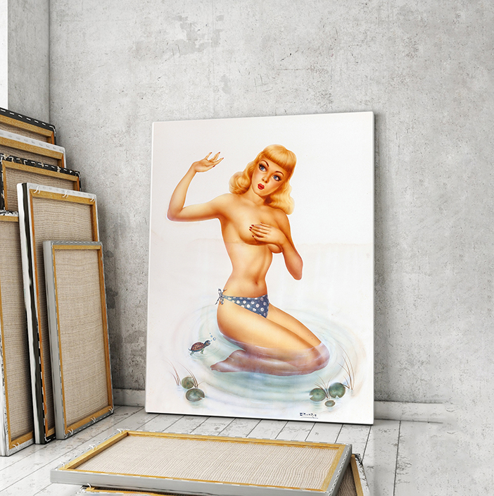 

Модульная картина Artel «Купание в речке» 90x60 см