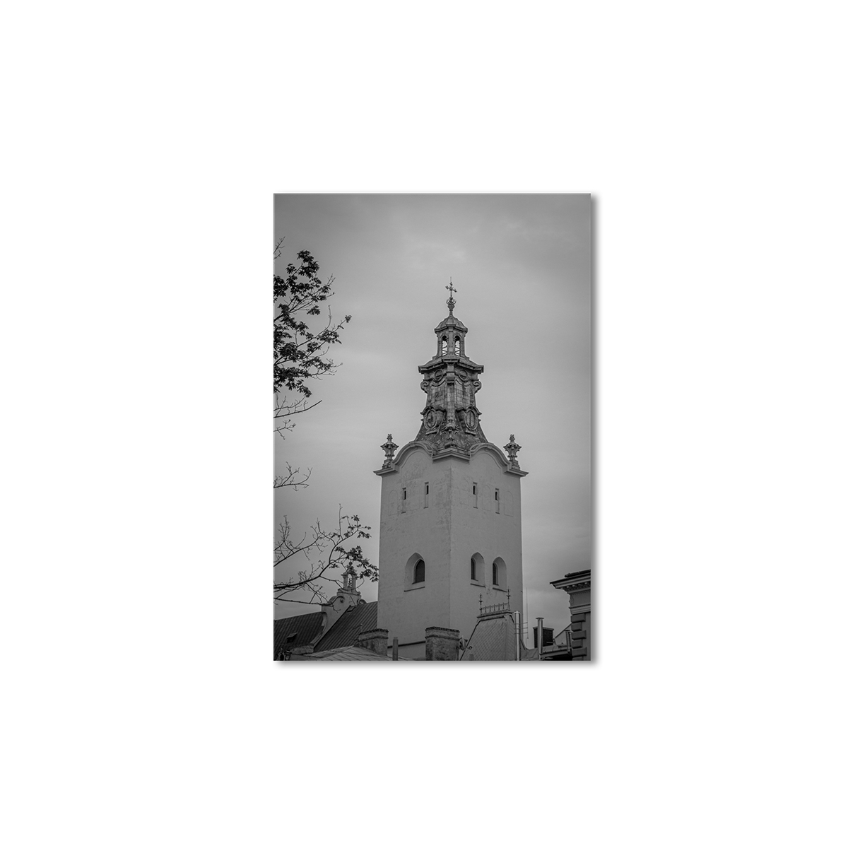 

Модульная картина Artel «Черно-белый Львов» 90x60 см