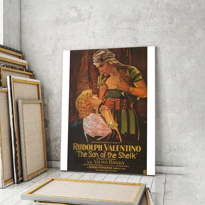 

Модульная картина Artel «Сын шейха», 1926. Режиссёр Джордж Фицморис 75x50 см