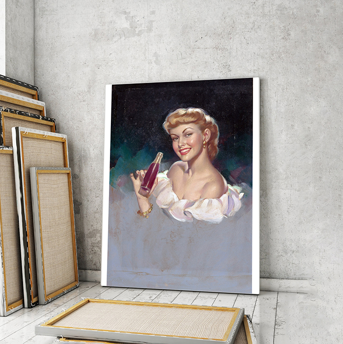 

Модульная картина Artel «Девушка с колой. Перл Алиса Фруш» 90x60 см
