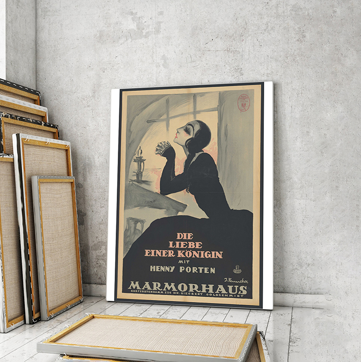 

Модульная картина Artel «Любовь королевы», 1923. Режиссёр Людвиг Вольф 90x60 см