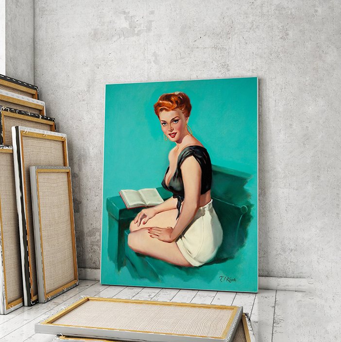 

Модульная картина Artel «Читая. T.J. Kuck» 90x60 см