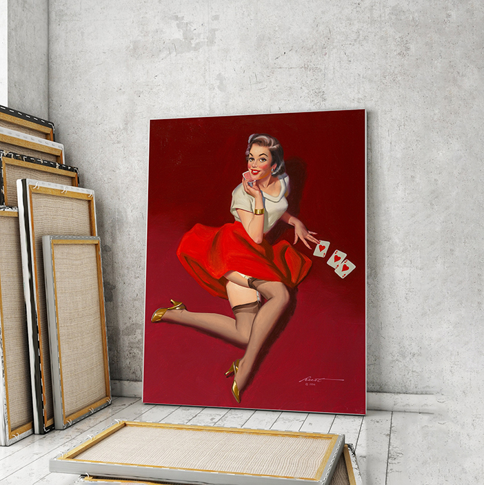 

Модульная картина Artel «Игра в карты, 1994. Дональд Раст» 90x60 см