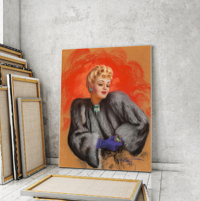 

Модульная картина Artel «Аристократка» 75x50 см