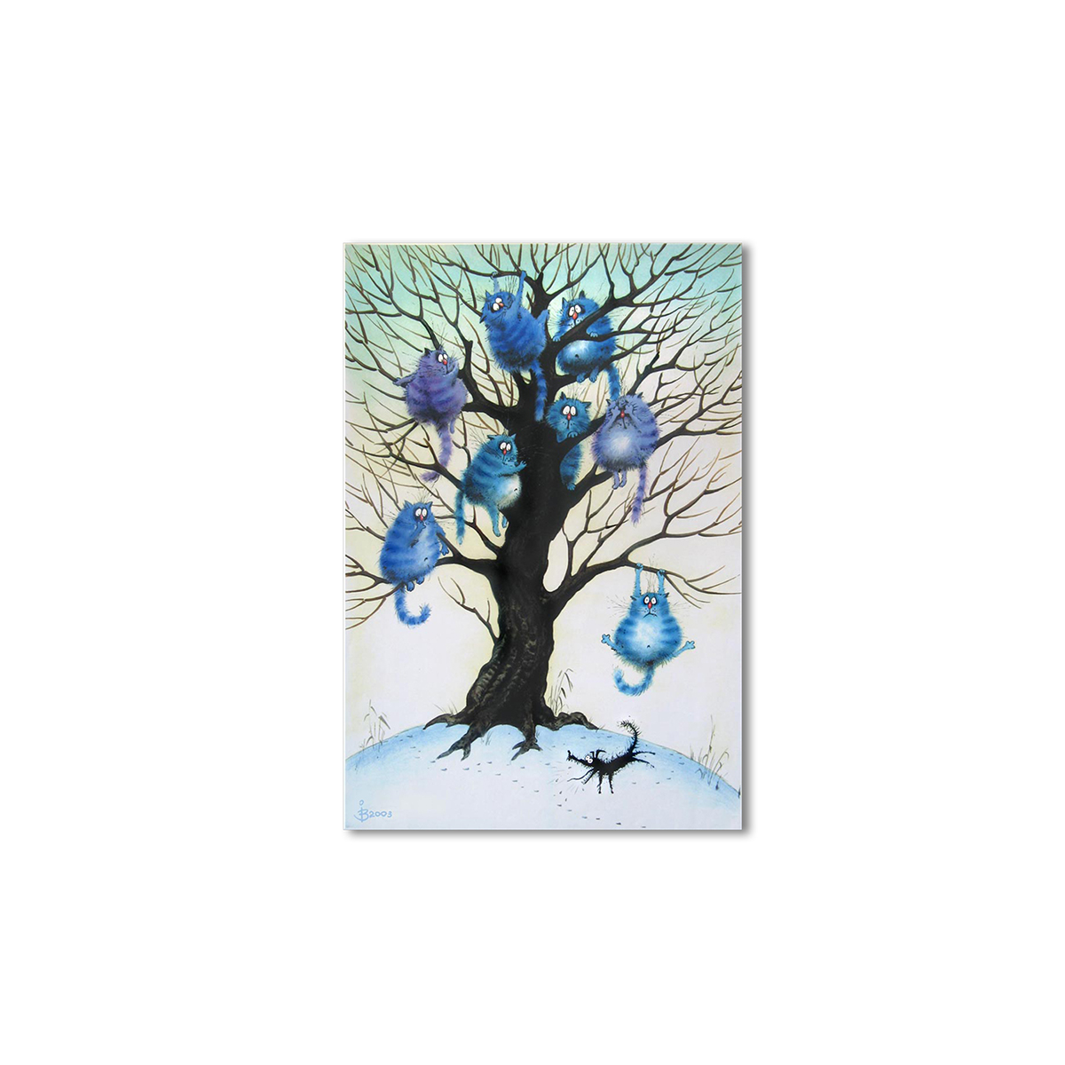 

Модульная картина Artel «Коты висят на дереве» 150x100 см