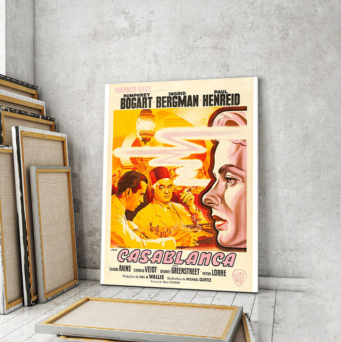 

Модульная картина Artel «Касабланка», 1947. Режиссёр Майкл Кёртис 90x60 см