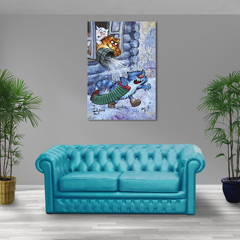 

Модульная картина Artel «Доигрался» 105x70 см
