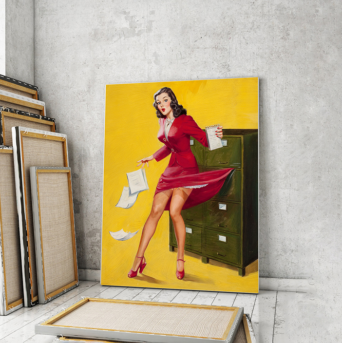

Модульная картина Artel «Секси в офисе» 90x60 см