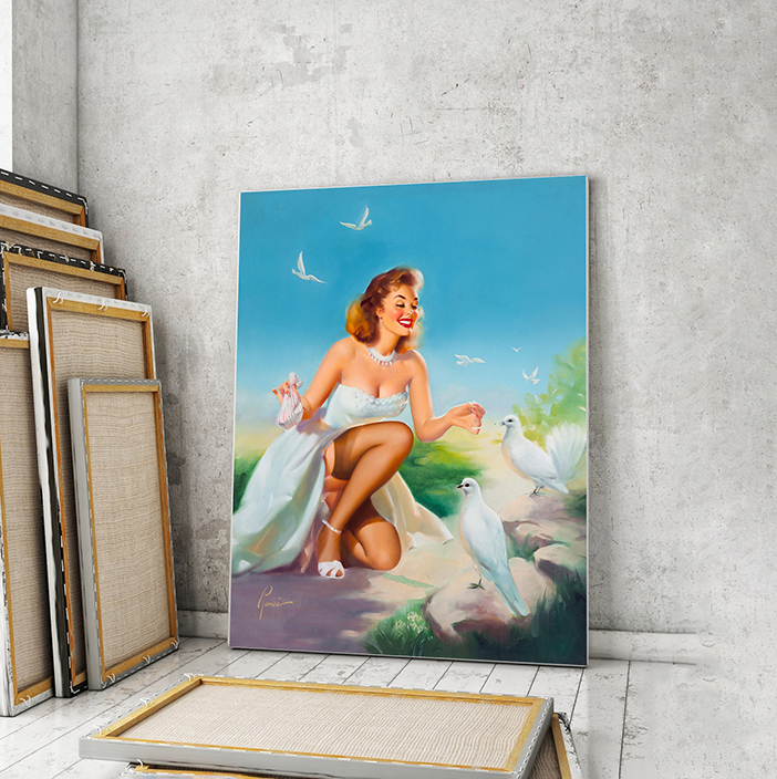

Модульная картина Artel «Голубка Эдварда Рунчи» 90x60 см