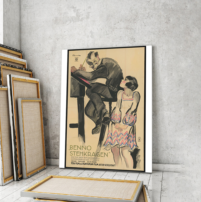 

Модульная картина Artel «Benno Stehkragen», 1927. Режиссёр Труде Сантен, художник Йозеф Феннекер 120x80 см