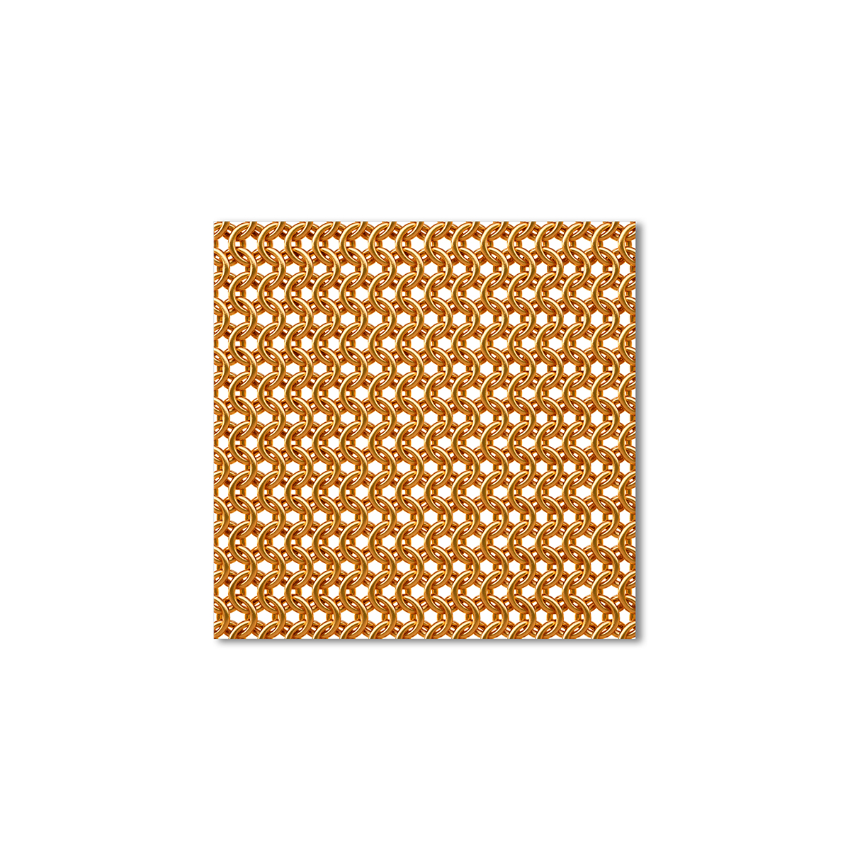 

Модульная картина Artel «Золотая металлическая кольчуга» 120x120 см