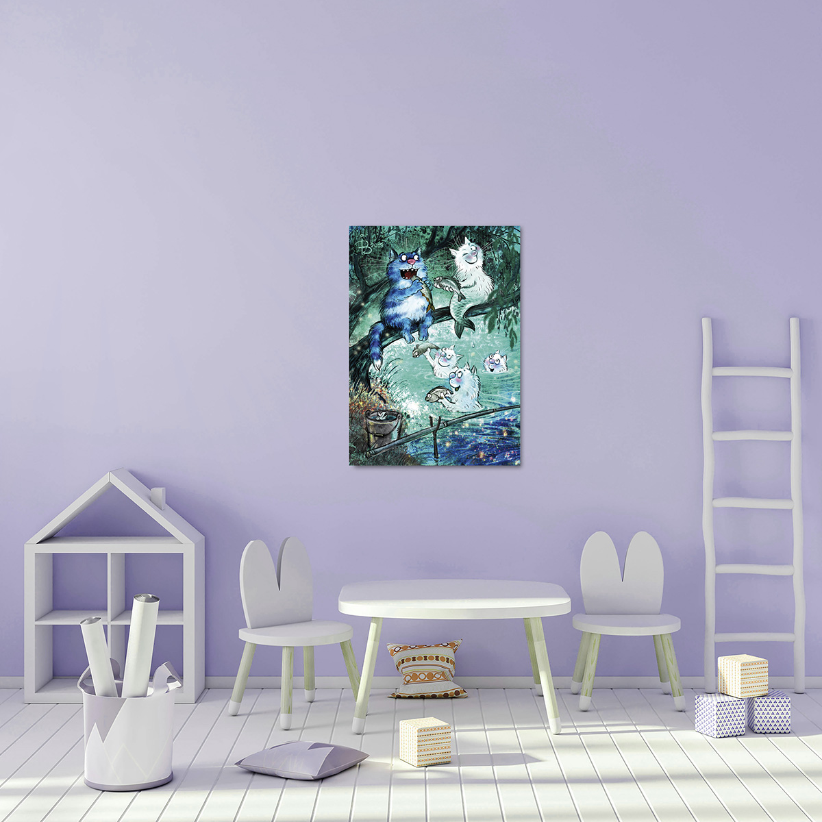 

Модульная картина Artel «Русалки» 150x100 см