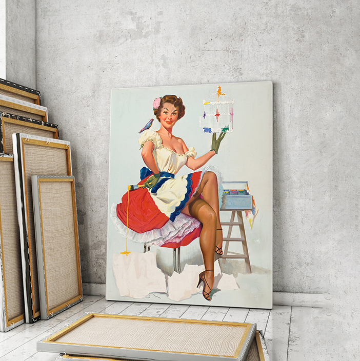 

Модульная картина Artel «Птичья клетка. Питера Дарро» 105x70 см