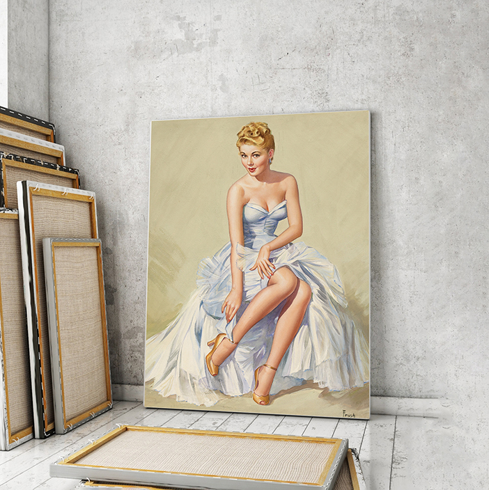

Модульная картина Artel «Пойду в гости. Перл Алиса Фруш» 105x70 см