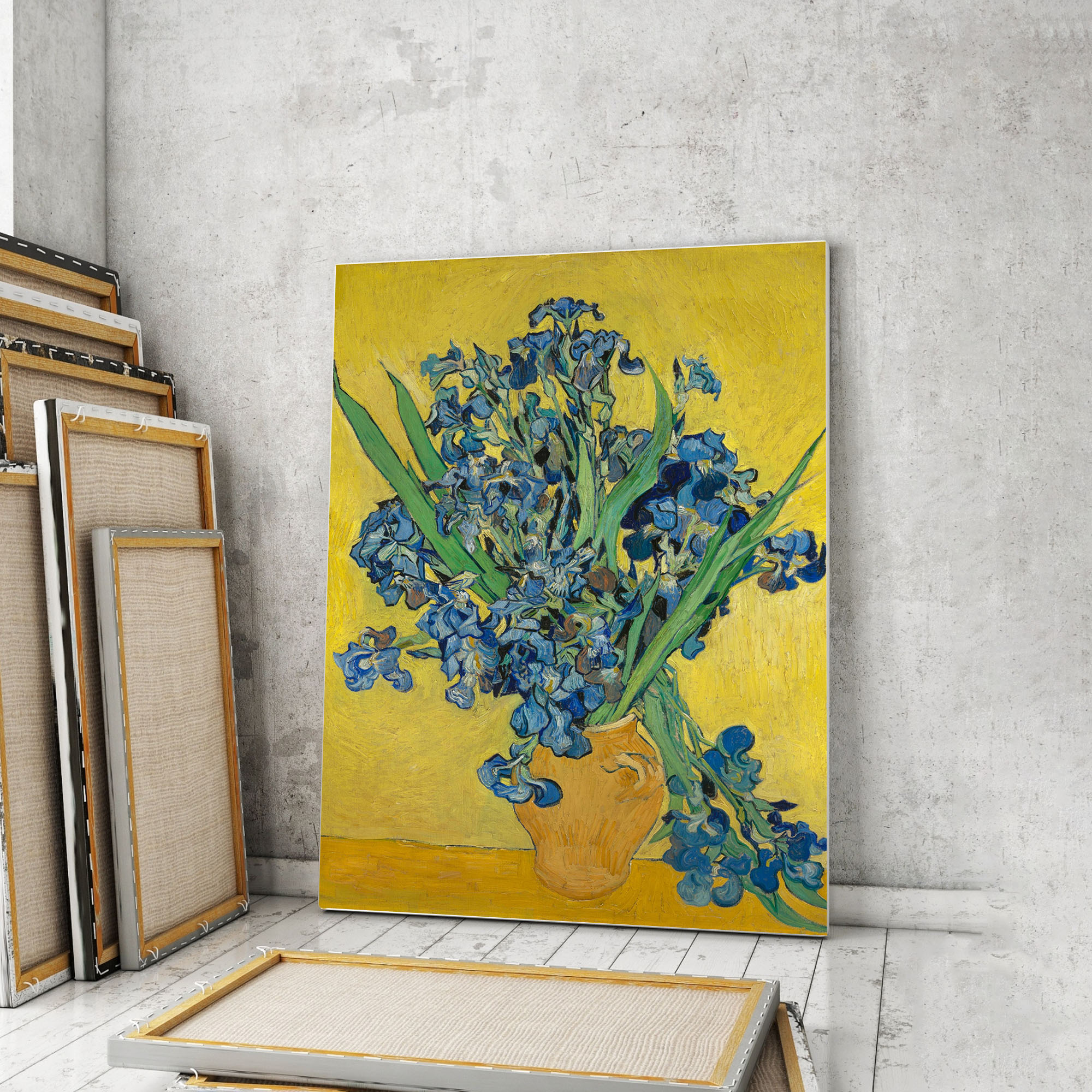 

Модульная картина Artel «Ван Гог Ирисы» 105x70 см