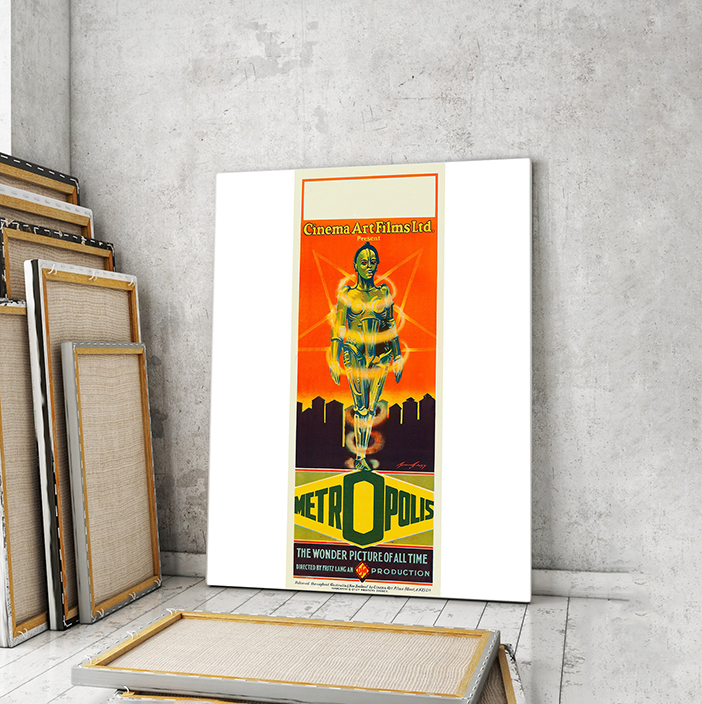 

Модульная картина Artel «Метрополис», 1927. Режиссёр Фриц Ланг 60х40 см