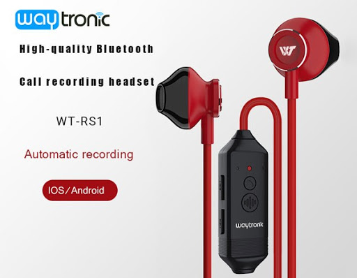 

Bluetooth диктофон/Bluetooth 5.0 наушники Waytronic WT-RS1