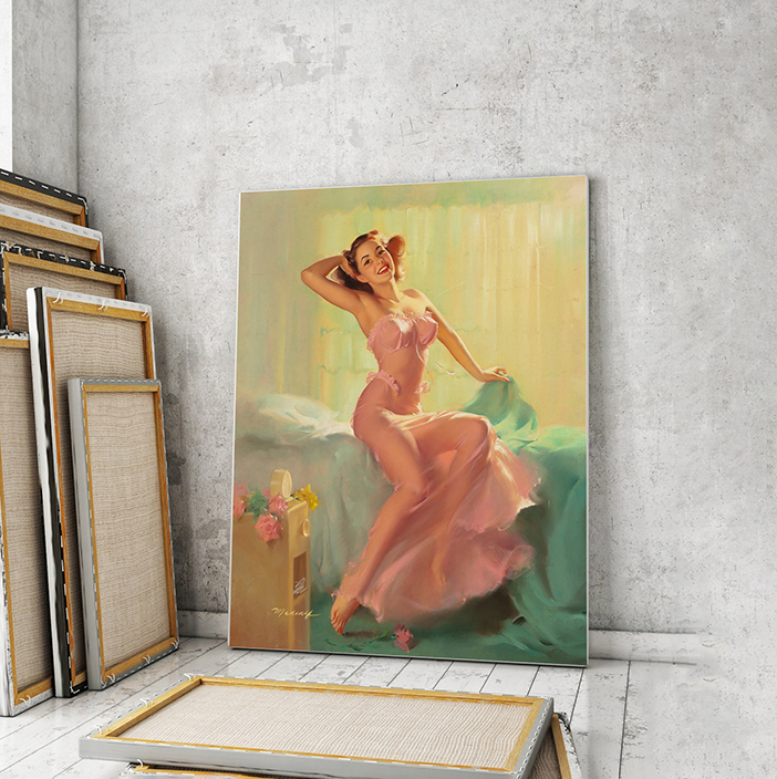 

Модульная картина Artel «Красотка в розовом. Билл Мэдкалф» 105x70 см