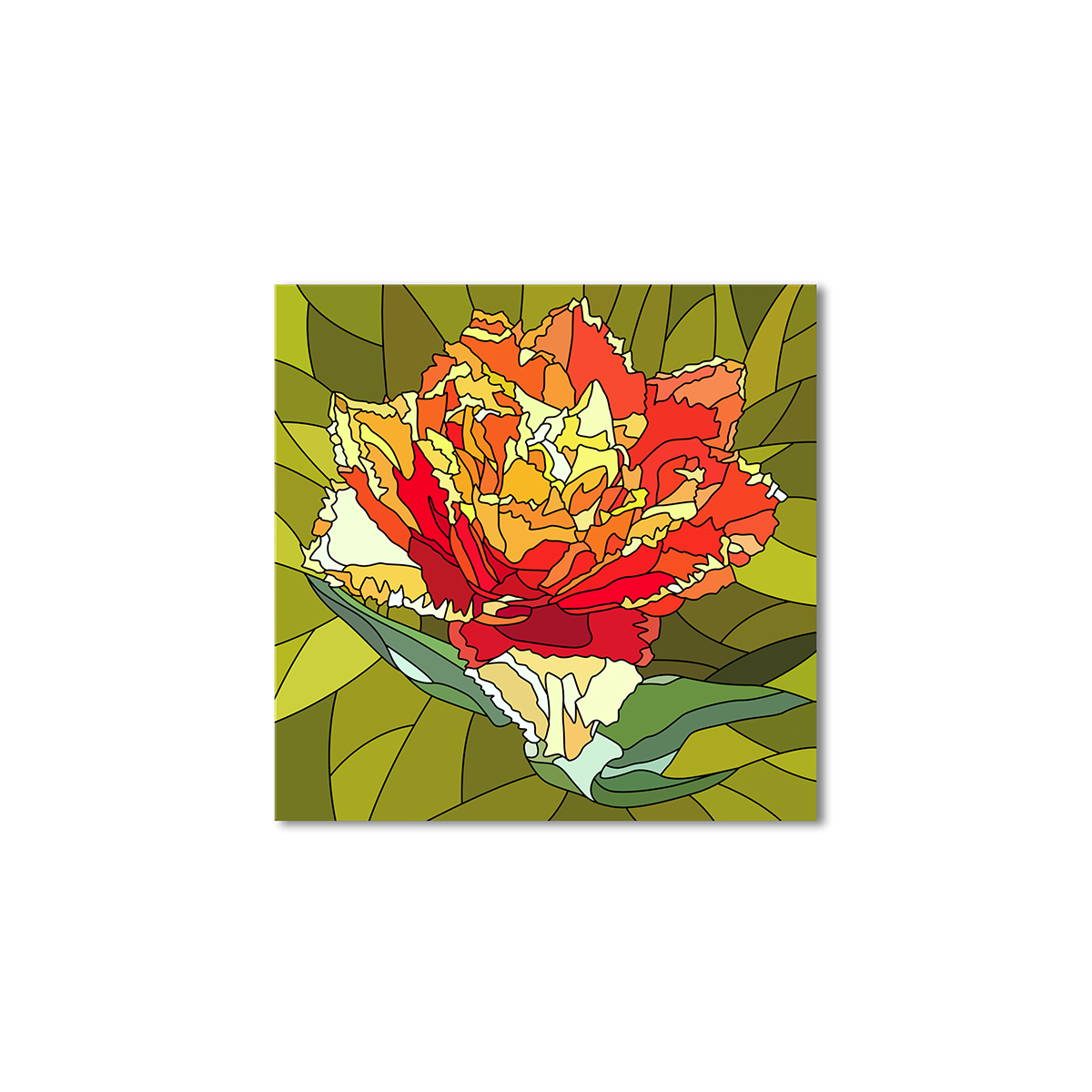 

Модульная картина Artel «Мозаика из цветка» 50x50 см
