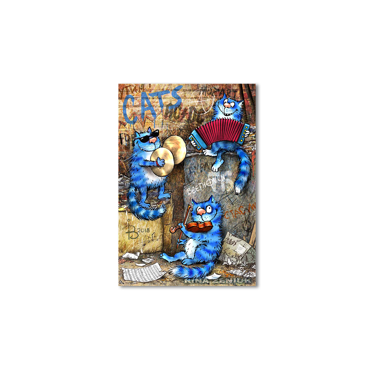 

Модульная картина Artel «В джазе только джентльмены» 105x70 см