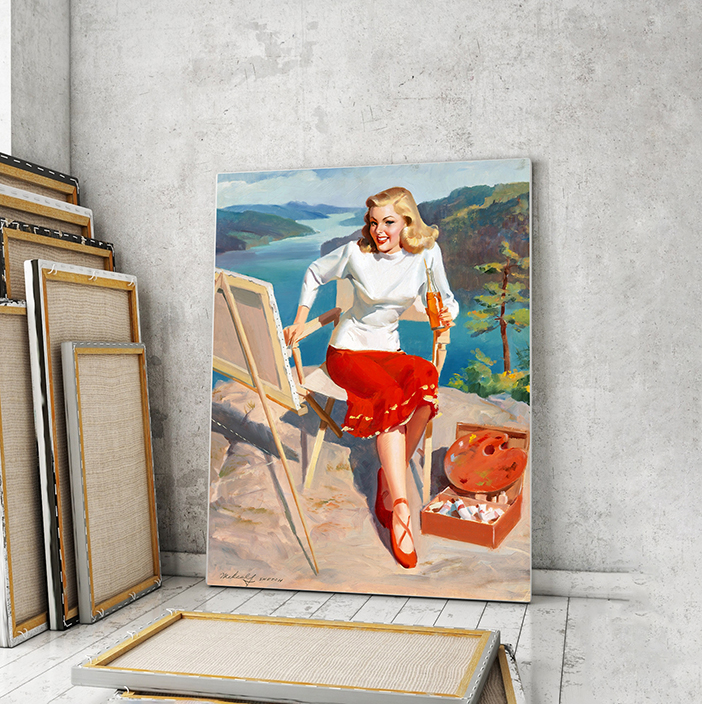 

Модульная картина Artel «Художница» 90x60 см