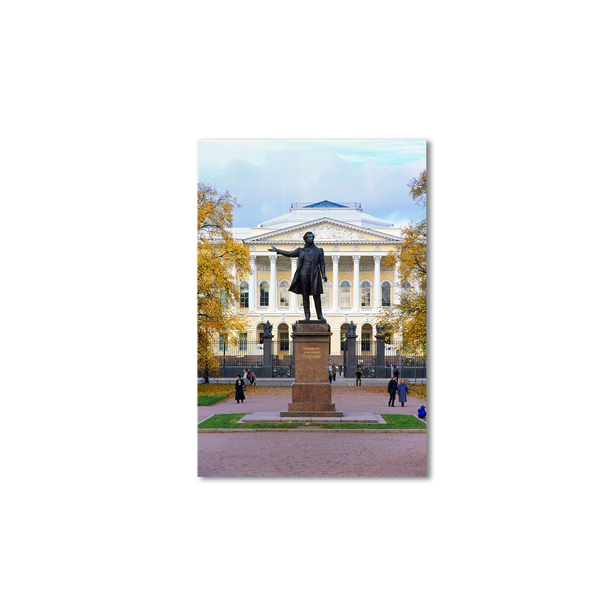 

Модульная картина Artel «Памятник Пушкину» 90x60 см