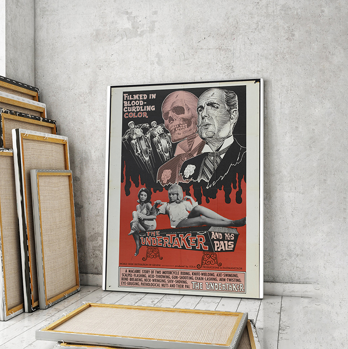 

Модульная картина Artel «Гробовщик и его парни», 1966 120x80 см