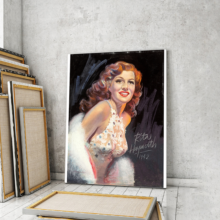 

Модульная картина Artel «Портрет Риты Хейворт 1942. Говард Коннолли» 60х40 см
