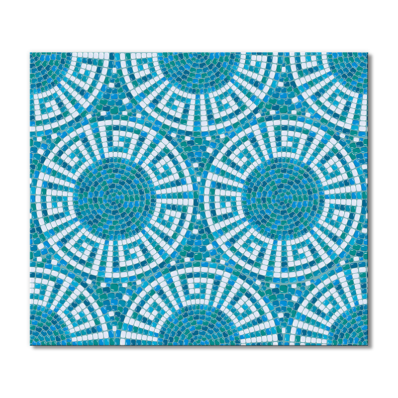 

Модульная картина Artel «Голубая мозаика» 90x90 см
