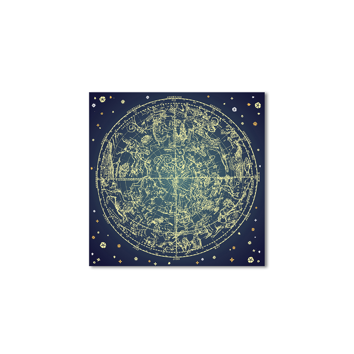 

Модульная картина Artel «Карта созвездий» 120x120 см