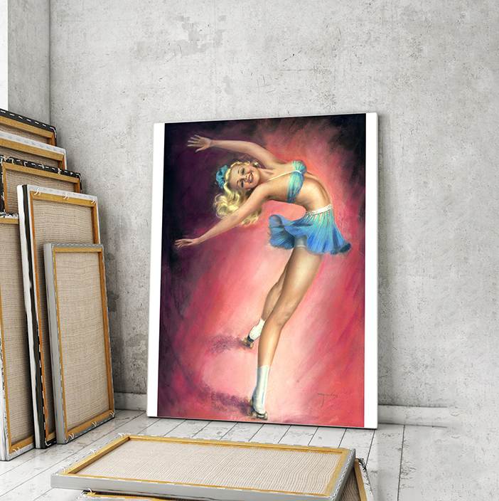 

Модульная картина Artel «Девушка катается на роликах» 90x60 см